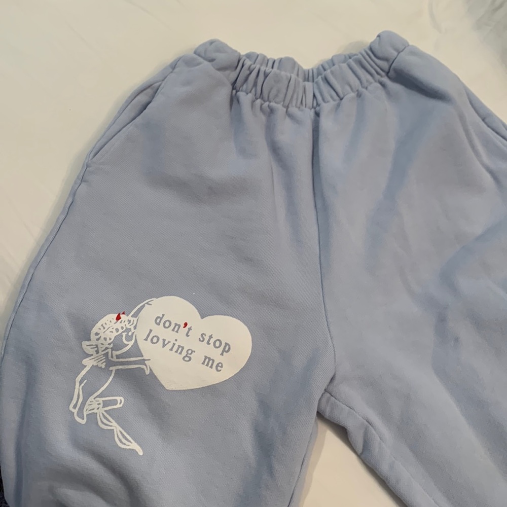 Boys lie sweatpants